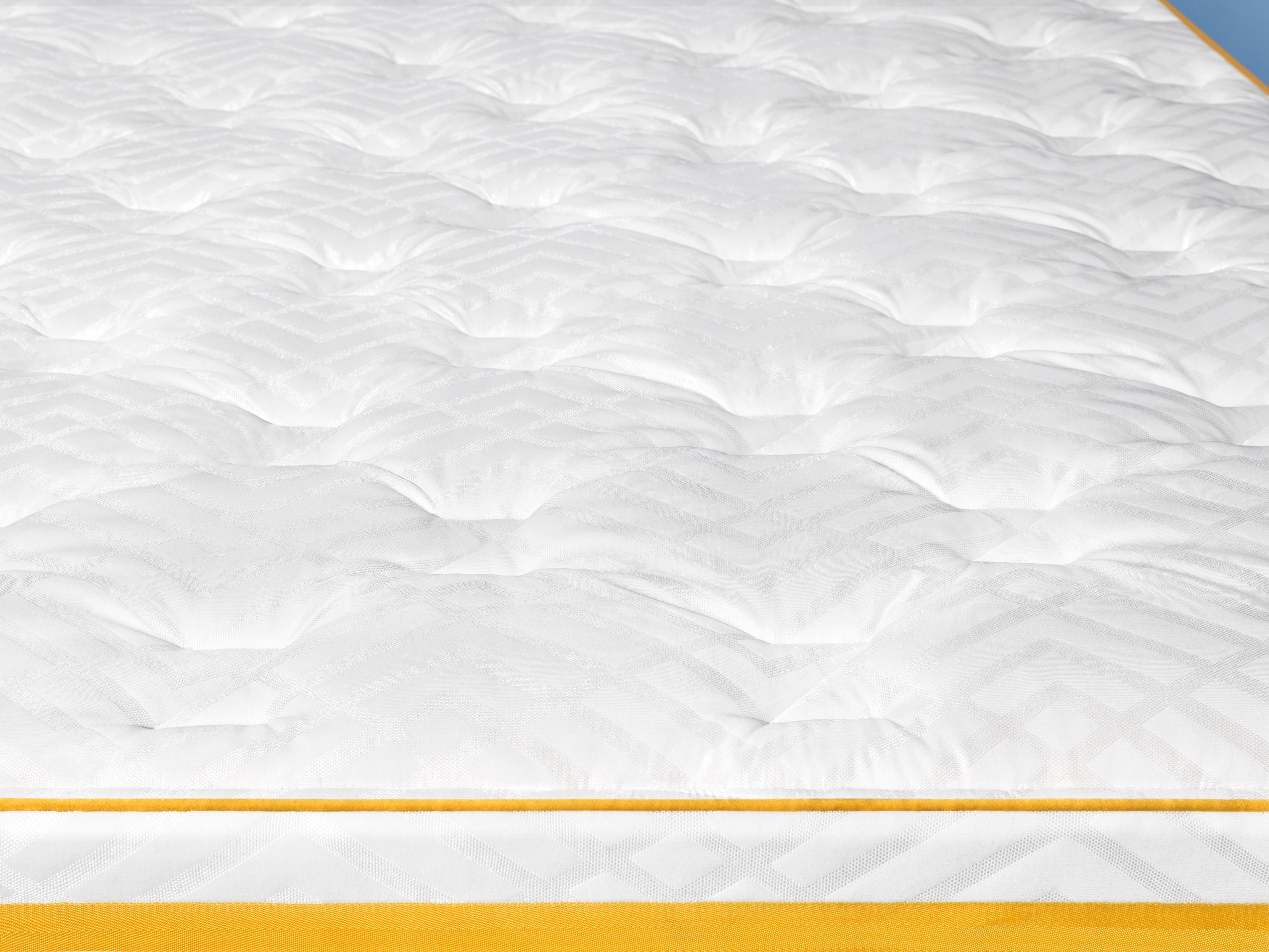 Hybrid - Plus Support Mattress close up mattress fabric top